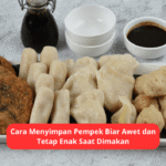 menyimpan pempek