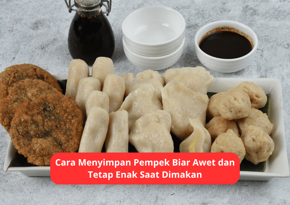 menyimpan pempek